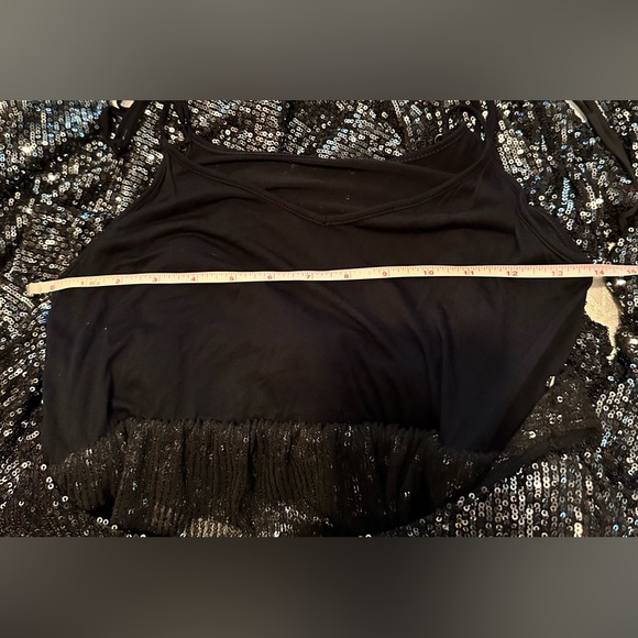 Free people Giselle Sequins minidress Black Size M - Picture 7 of 9